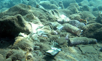 Unterwasser-Müllberg, Hafen Vueltas